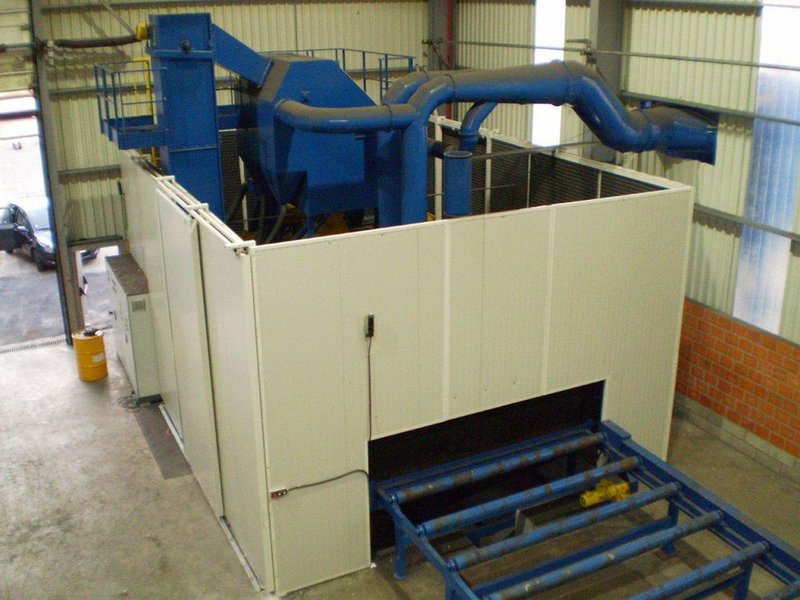 Acoustic cabin for metal processing (Ravne)